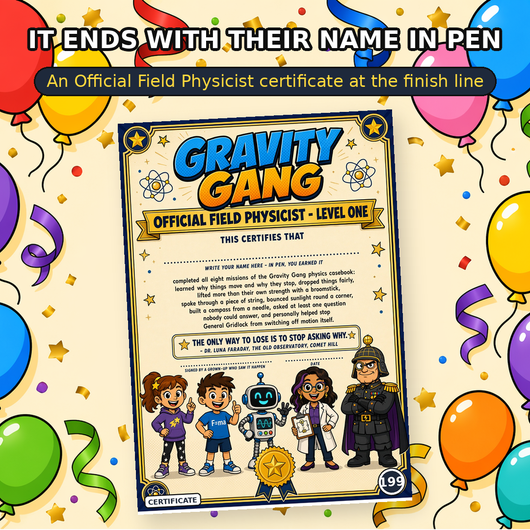 Gravity Gang - Comic Book Guide to Physics