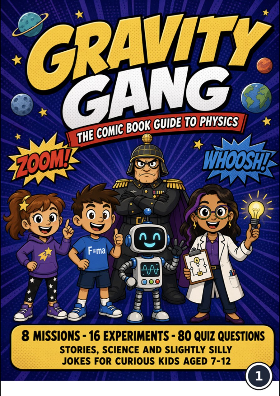 Gravity Gang — The Comic Book Guide to Physics book cover
